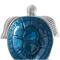 Blue Aluminum Metal Turtle Enameled Decorative Bowls, 2ct.